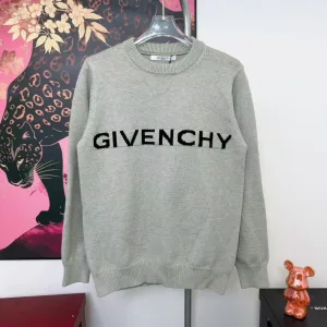 AAA Designer Givenchy Sweater Red Wool Autumn Winter Embroidery