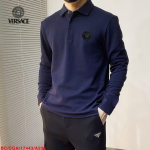 Aaa 1:1 Versace Long-Sleeved T-Shirt