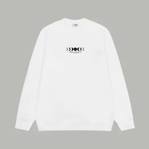 High Quality Luxury Margiela Cotton Long-Sleeved Sweatshirt